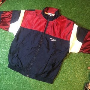 Vintage Reebok Track Jacket Sz M